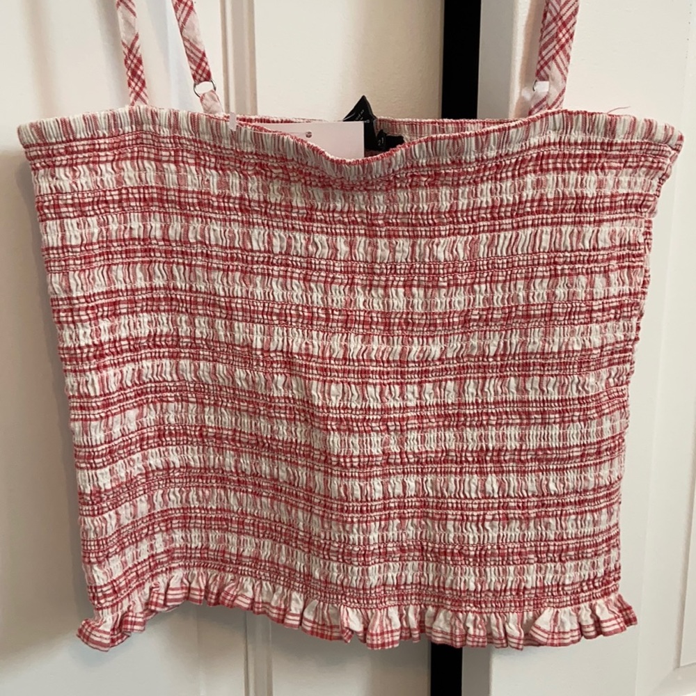 Plaid Tank Top